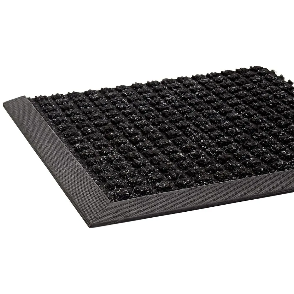 Crown Mats #250 Super-Soaker Commercial Wiper/Scraper Entrance Floor Mat, 4' x 6', Charcoal (SS R046CH)