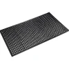 Crown Mats Safewalk-Light Anti-Fatigue Drainage Mat, 36" x 60", Black (WS CT35BK)