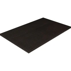 Crown Mats Tuff-Spun Foot-Lover Anti-Fatigue Mat, 36" x 60", Black (FL 3660BK)