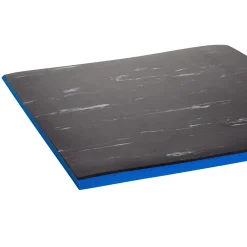 Crown Mats Workers-Delight Spiffy Vinyl Supreme Anti-Fatigue Mat, 24" x 36", Black (WV 1223BK)