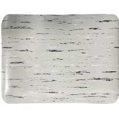 Crown Mats Workers-Delight Spiffy Vinyl Supreme Anti-Fatigue Mat, 36" x 60", French Gray (WV 1235FY)