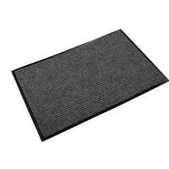 Crown Mats Crown Needle Rib Wipe Synthetic Scraper Mat, 72" x 48", Gray (CWNNR0046GY)