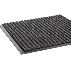 Crown Mats Crown Needle Rib Wipe Synthetic Scraper Mat, 72" x 48", Gray (CWNNR0046GY)