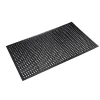 Crown Mats Crown Safewalk-Light Wet Area Anti-Fatigue Floor Mat, 36" x 60"', Black (CWNWSCT35BK)