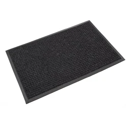Crown Mats Crown Super-Soaker Wiper/Scraper Floor Mat, 46" x 72", Charcoal (CWNSSR046CH)