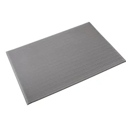 Crown Mats Crown Tuff-Spun Foot-Lover Anti-Fatigue Floor Mat, 36" x 60", Gray (CWNFL3660GY)