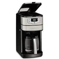 Cuisinart 12-Cups Single Serve & Automatic Drip Coffee Maker, Black Stainless (DGB-400)