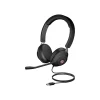 Outlet Cyber Acoustics Noise Canceling Stereo On Ear Computer Headset, Black (HS-2000)