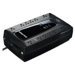 CyberPower AVR Series 750VA UPS, 12-Outlet, Black (AVRG750U)