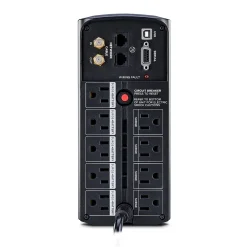CyberPower Intelligent 1000VA UPS Battery Backup and Surge Protector, 9-Outlets, Black (CP1000AVRLCD)
