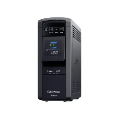 CyberPower PFC Sinewave Series 1000VA UPS, 10-Outlet, Black (CP1000PFCLCD)