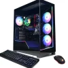 Online CyberPowerPC Gamer Master Gaming Desktop Computer, AMD Ryzen 5 8600G, 16GB DDR5 Memory, 2TB SSD (GMAI3200CPG)