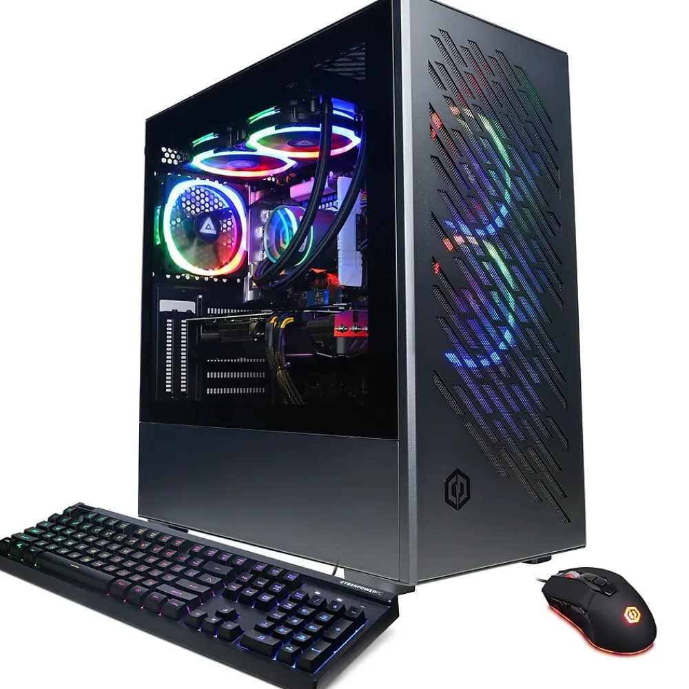 Best CyberPowerPC Gamer Supreme Gaming Desktop Computer, Intel Core i7-14700F, 16GB Memory, 2TB SSD (SLC10000CPGV16)