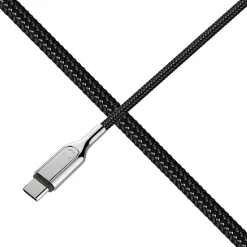 Armored 2.0 USB-C to USB-A Charge and Sync Cable, 6', Black (CY2682PCUSA)<Cygnett Online