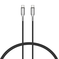 Armored 2.0 USB-C to USB-C Charge and Sync Cable, 6', Black (CY2678PCTYC)<Cygnett Sale