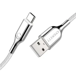 Armored 2.0 USB-C to USB-A Charge and Sync Cable, 6', White (CY2698PCUSA)<Cygnett Discount