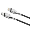 Armored Lightning to USB-C Charge and Sync Cable, 6', Black (CY2801PCCCL)<Cygnett Outlet