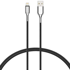 Armored Lightning to USB Charge and Sync Cable, 9', Black (CY2671PCCAL)<Cygnett Clearance