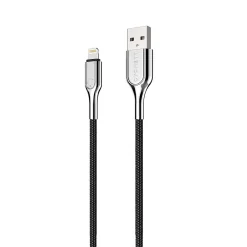 Armored Lightning to USB Charge and Sync Cable, 9', Black (CY2671PCCAL)<Cygnett Clearance