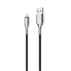 Armored Lightning to USB Charge and Sync Cable, 6', Black (CY2670PCCAL)<Cygnett Best