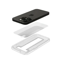 OpticShield Tempered Glass Screen Protector for iPhone 15 Pro, (CY4601CPTGL)<Cygnett