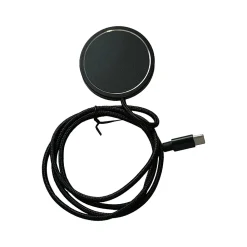 MagSafe Wireless Charging Pad, 3', Black (C-WIRELESS-BLACK)<3D Luxe