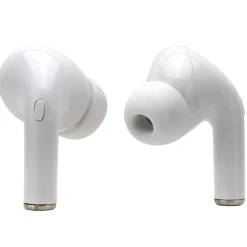 Pro Wireless Noise Canceling Earbuds, Bluetooth, White (Pro-White)<3D Luxe Sale