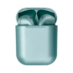 TWS Wireless Earbuds, Bluetooth, Satin Teal (TWS-Satin-Teal)<3D Luxe