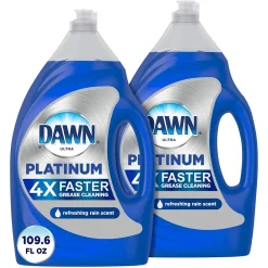 Platinum Dish Soap, Refreshing Rain, 54.8 fl. oz., 2/Pack (04504)<Dawn New