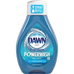 Ultra Platinum Powerwash Liquid Dish Soap, Fresh Scent, 16 oz., (52366)<Dawn Clearance