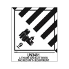 Best Decker Tape Products UN3481 LITHIUM-ION BATTERIES Shipping Label, 4" x 4.75", White/Black, 500 Labels/Roll (DL526P-4)
