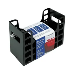 File Storage|Esselte DecoFlex Hanging File Box, Letter Size, Black (PFX 23013)
