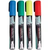 Markers|Deflect-O Tank Wet Erase Markers, Chisel Tip, Assorted, 4/Pack (SMA510-V4)