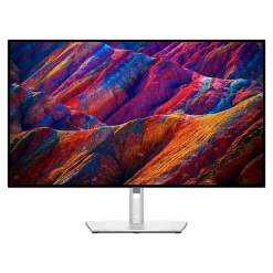 New Dell UltraSharp 31.5" 4K Ultra HD LED Monitor, Silver/Black (-U3223QE)
