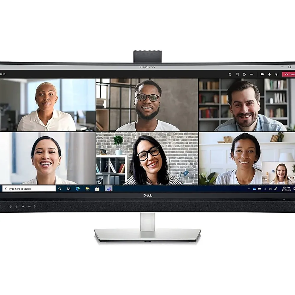 Dell WQHD Curved Screen Edge 34.1" LCD Monitor, Platinum Silver (C3422WE)