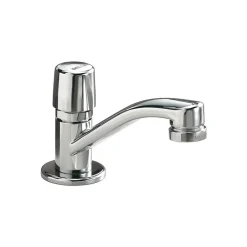 Delta Commercial HDF Single Handle Metering Faucet, Chrome (701LF-HDF)