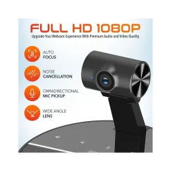 Sale Delton C90 HD 1080p Conference Speakerphone Webcam, 2 Megapixels, Black, (DCSC90)