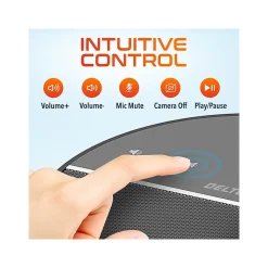 Sale Delton C90 HD 1080p Conference Speakerphone Webcam, 2 Megapixels, Black, (DCSC90)