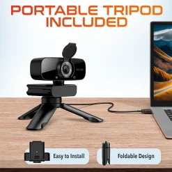 Best Delton C24 HD 1080p Webcam, 2 Megapixels, Black (DCAM24BK)