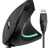 New Delton Ergonomic 12 Optical USB Mouse, Black (DMERG12-U)