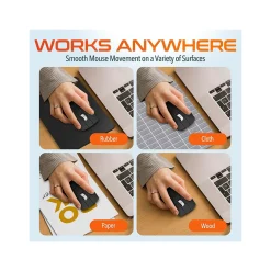 Discount Delton S18 Wireless Optical Mouse, Black (DMS18-WB)