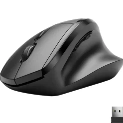 Clearance Delton S30 Wireless Optical 2.4 GHz Mouse, Black (DMERGS30-WB)