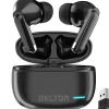 Online Delton T70 Wireless Noise Canceling Bluetooth Computer Earbuds, Black (DBHT70)