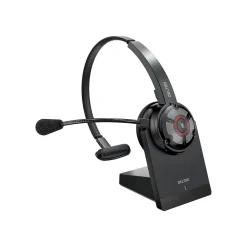 Hot Delton 50X Pro Wireless Noise Canceling Bluetooth Mono Computer On-Ear Headset, Black (DBTHEAD50XBTDL)