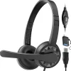 Sale Delton 12Y Noise-Canceling Stereo On-Ear Headset, USB Type-A (DWH12YAC)