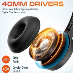 Sale Delton 12Y Noise-Canceling Stereo On-Ear Headset, USB Type-A (DWH12YAC)