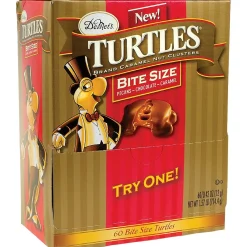 DeMet's Turtles Snack Size Pecans, Chocoloate & Caramel Milk Chocolate Candy Bar, .42 oz. (209-05618)