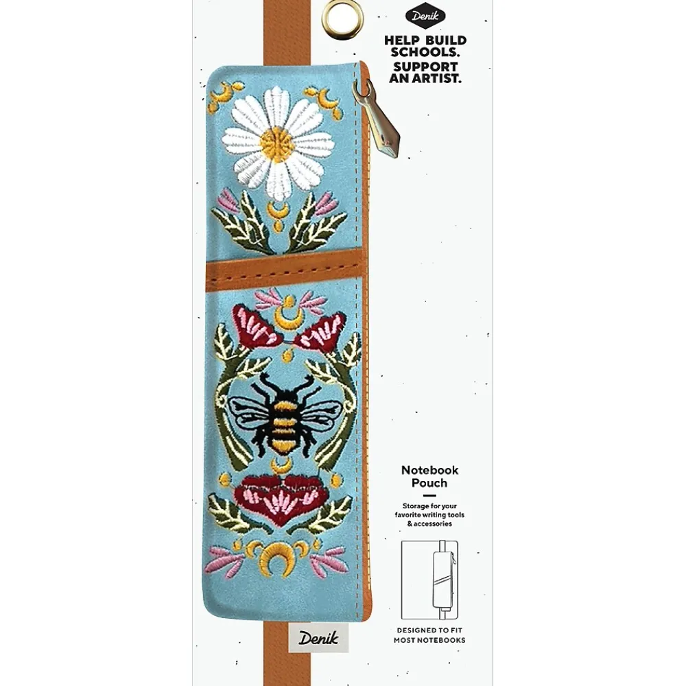 Notebooks|Denik Honeybee Tea Notebook Pouch, Multicolor (NBPOUCH1782)