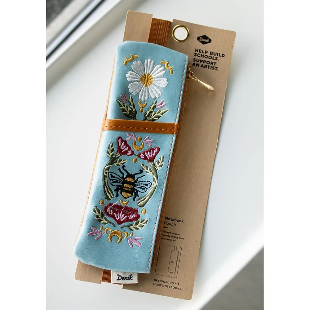 Notebooks|Denik Honeybee Tea Notebook Pouch, Multicolor (NBPOUCH1782)