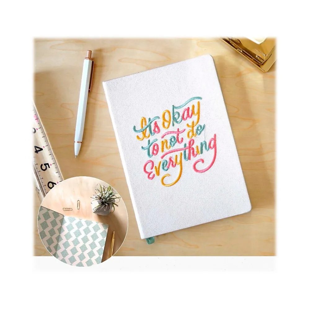 Journals|Denik It's Okay to Not Do Everything Journal, 5.75" x 8.25", College Ruled, MulticolorY, 144 Pages (AHBC839L)